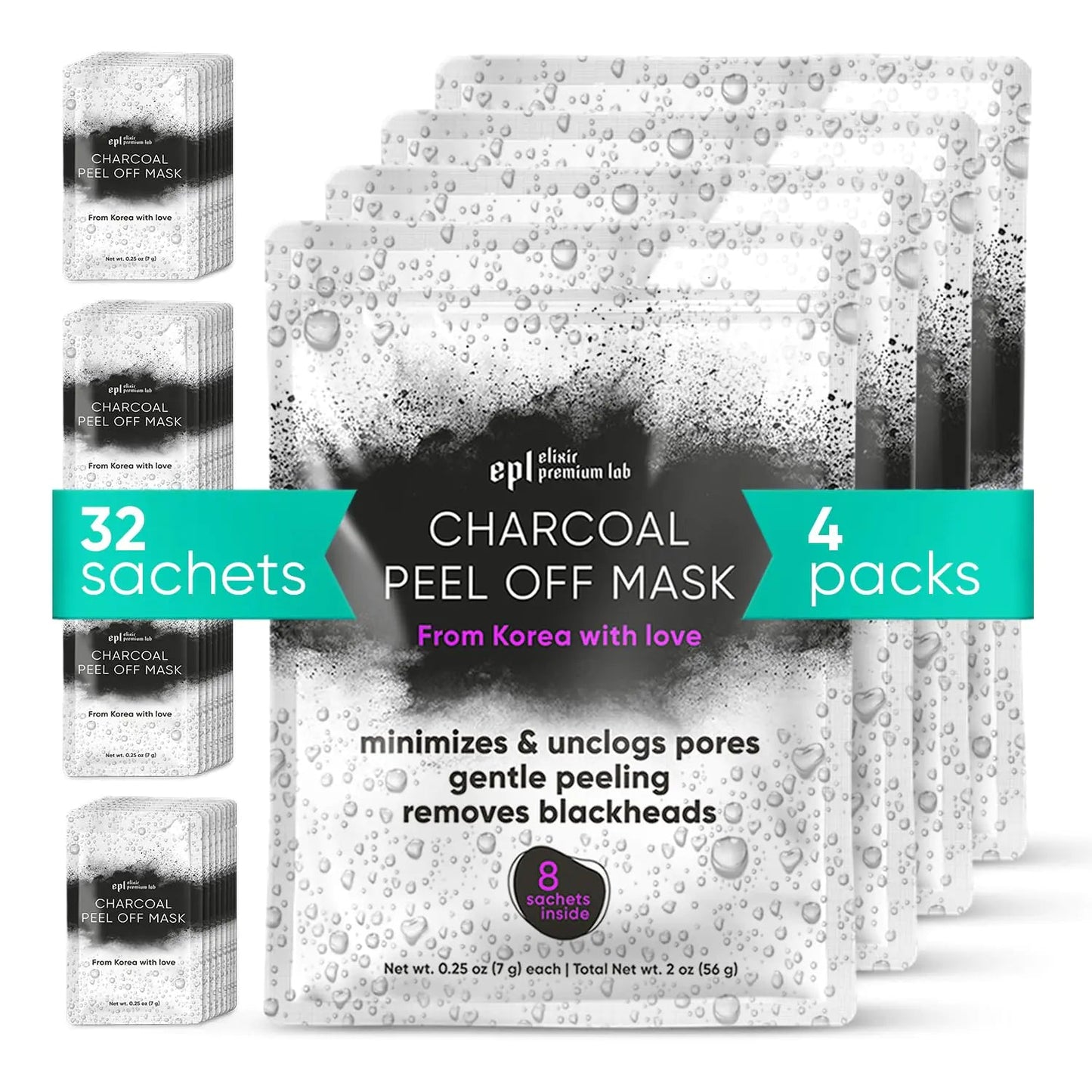 Charcoal Peel - Off Mask (Korean) - My StoreMy StoreB0D1VNS3431 Count (Pack of 32)Charcoal Peel - Off Mask (Korean)